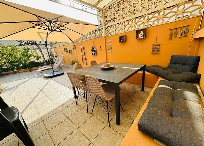 Appartement les pieds dans le sable